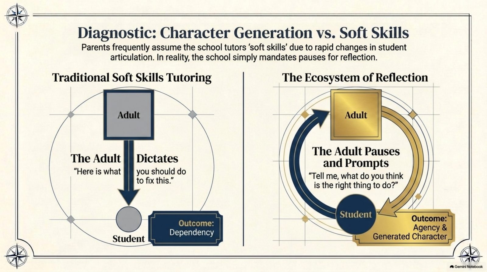 Diagnostic: Character Generation vs. Soft Skills